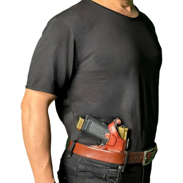 Brown Leather Shoulder Holster 3-in-1 for Colt 1911