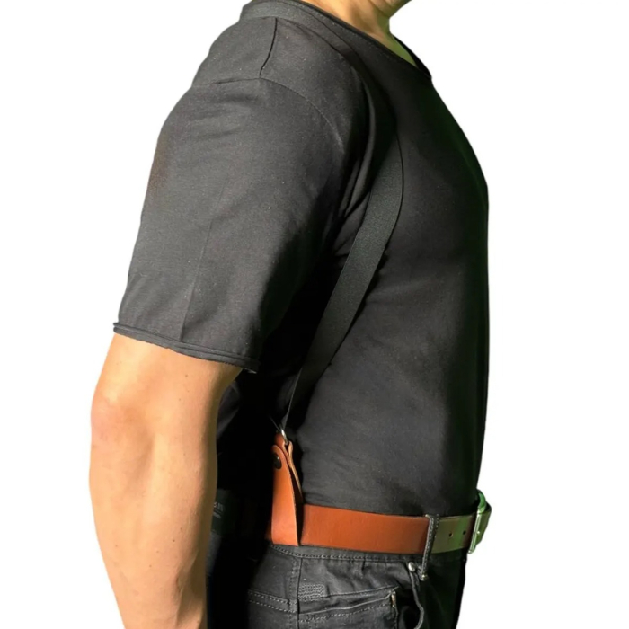 Brown Leather Shoulder Holster 3-in-1 for Colt 1911