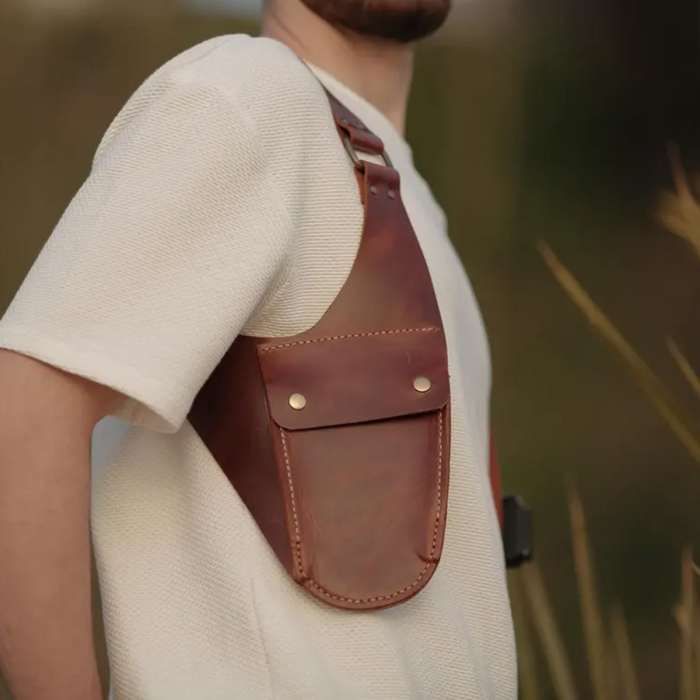 Leather Sling Shoulder Holster for 1911