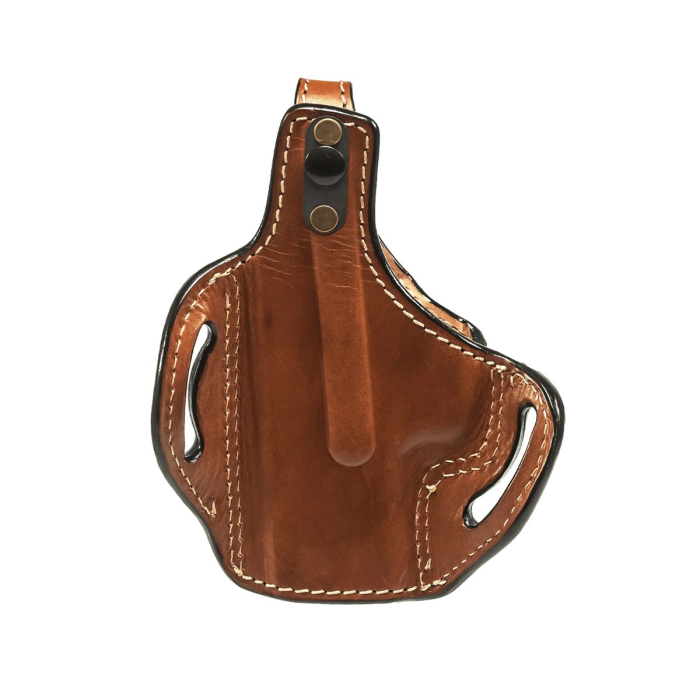 Brown Leather Thumb Break OWB Holster