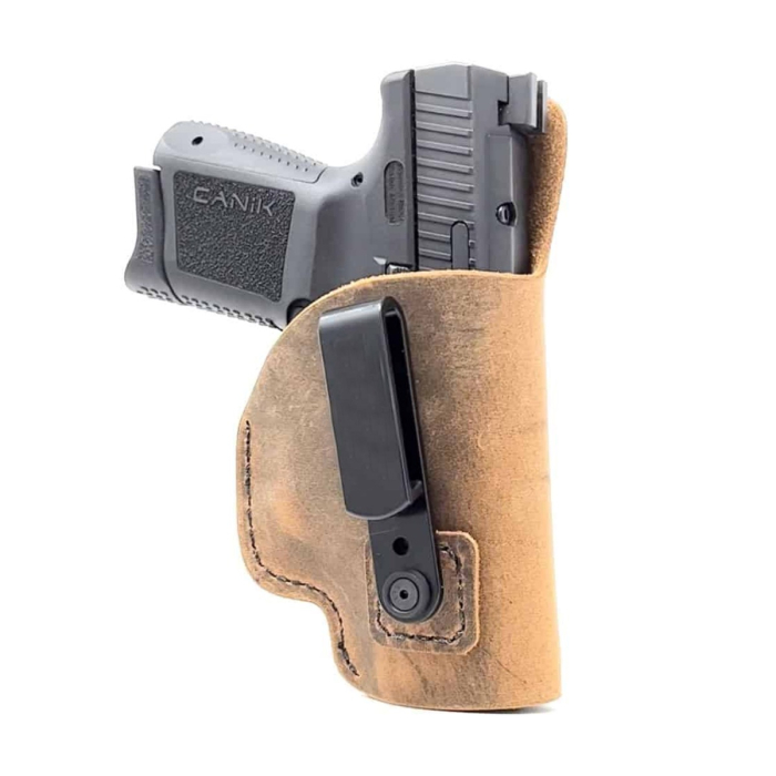 Brown Leather Tuckable IWB Holster
