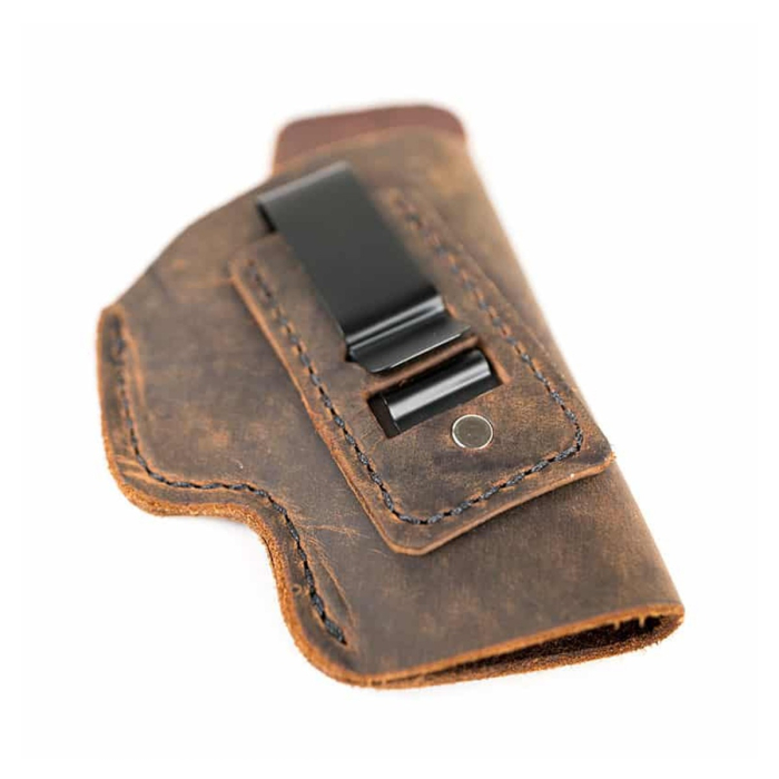 Brown Water Buffalo Leather IWB Holster