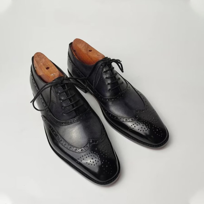 Handmade Oxford Leather Dress Shoes