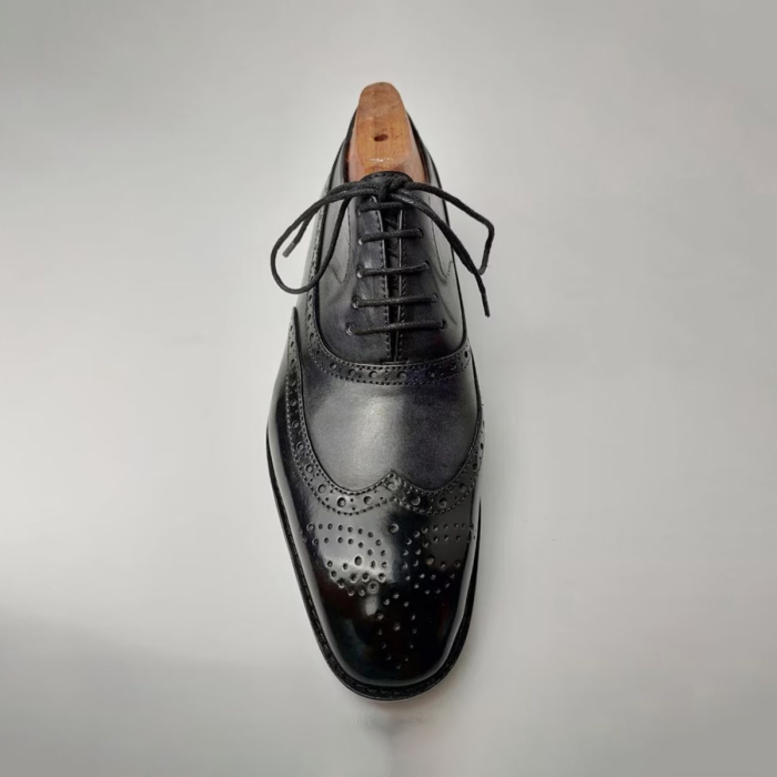 Handmade Oxford Leather Dress Shoes