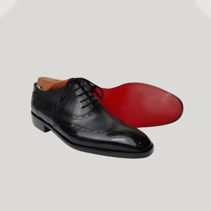 Handmade Oxford Leather Dress Shoes