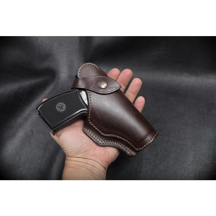 Dark Brown Leather Field Guard Holster