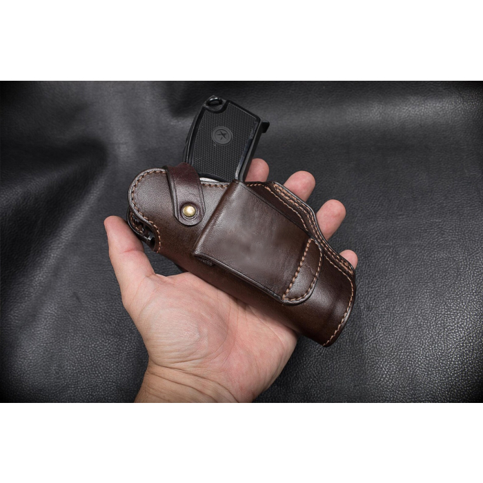 Dark Brown Leather Field Guard Holster