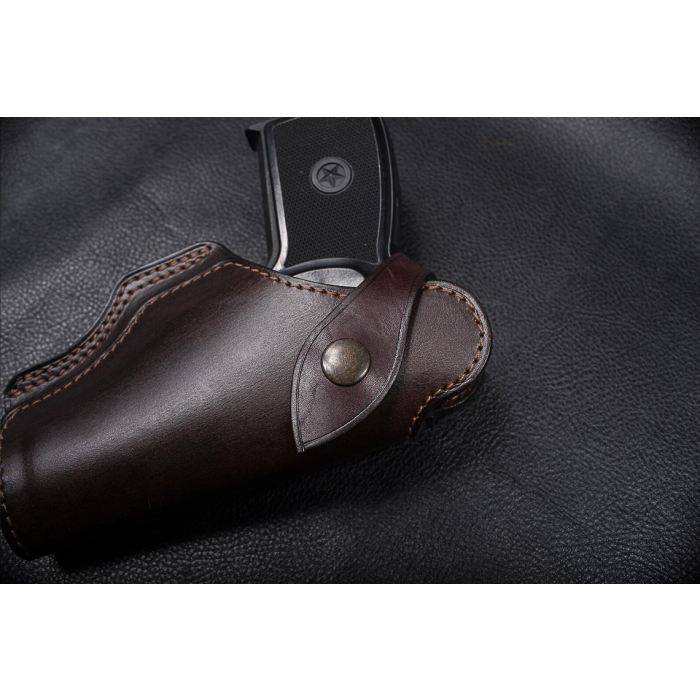 Dark Brown Leather Field Guard Holster