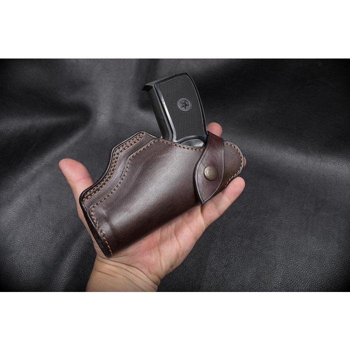 Dark Brown Leather Field Guard Holster