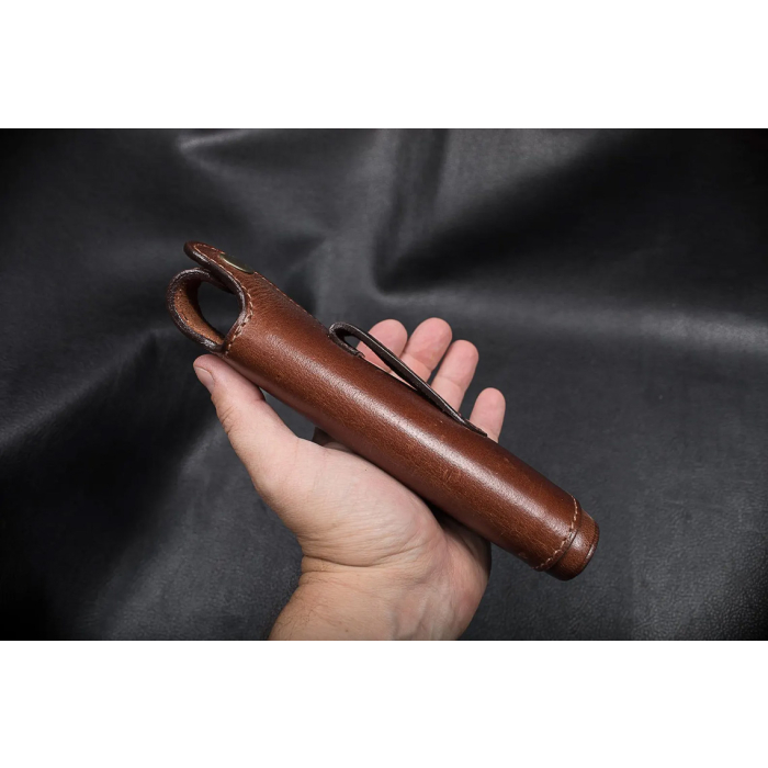 Brown Leather OWB Hunting Holster