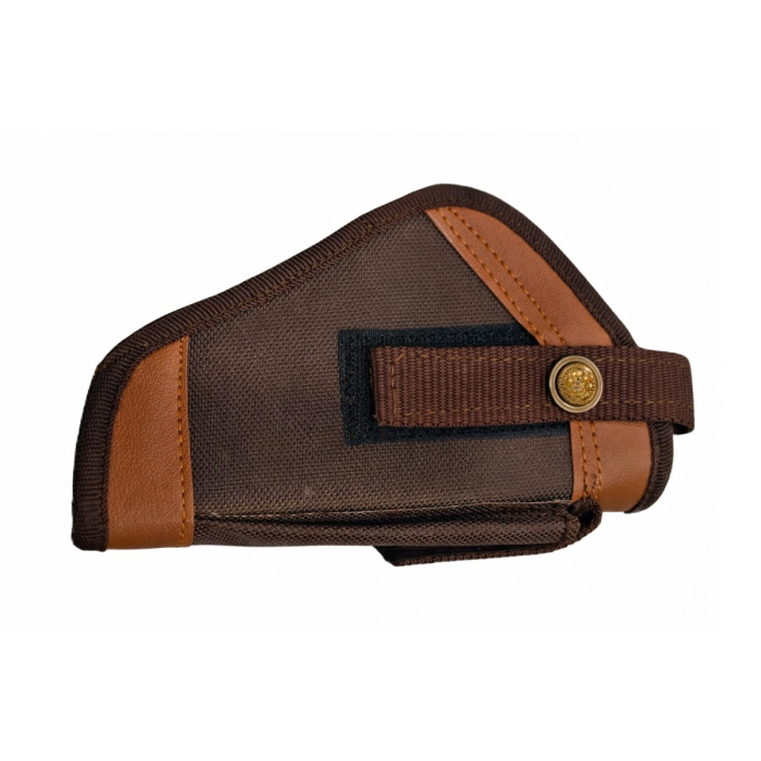 Brown Nylon Pistol Cover Holster
