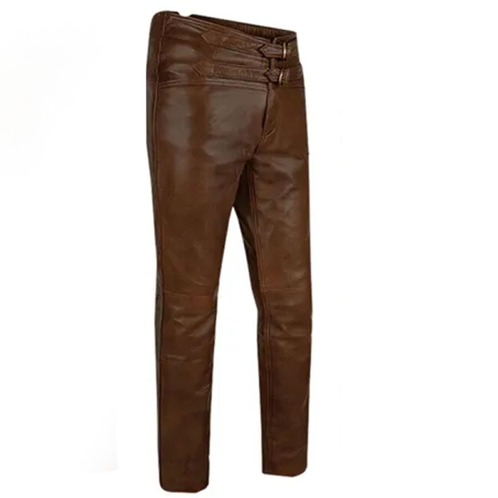 Men’s Sheep Leather Biker Pants – BOGO Offer