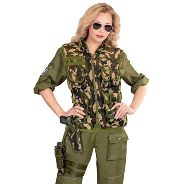 Camouflage Right Leg Tactical Holster