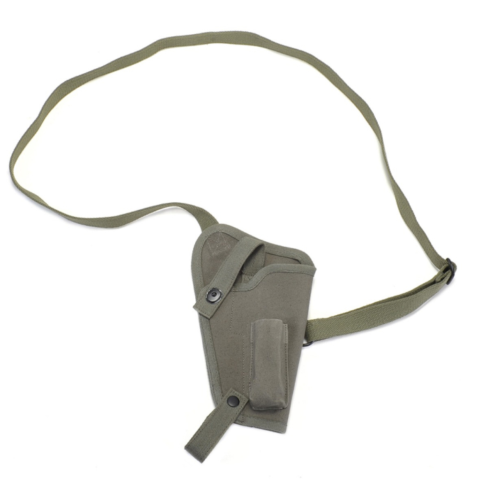 Canvas Shoulder Holster With Mag Pouch