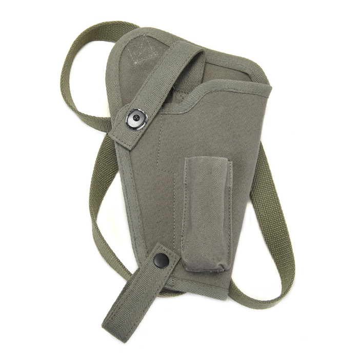 Canvas Shoulder Holster With Mag Pouch
