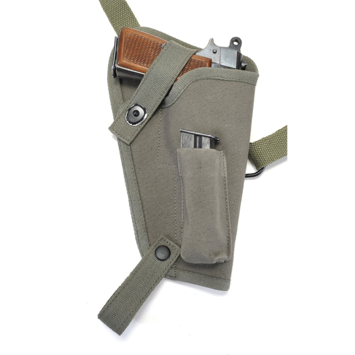 Canvas Shoulder Holster With Mag Pouch
