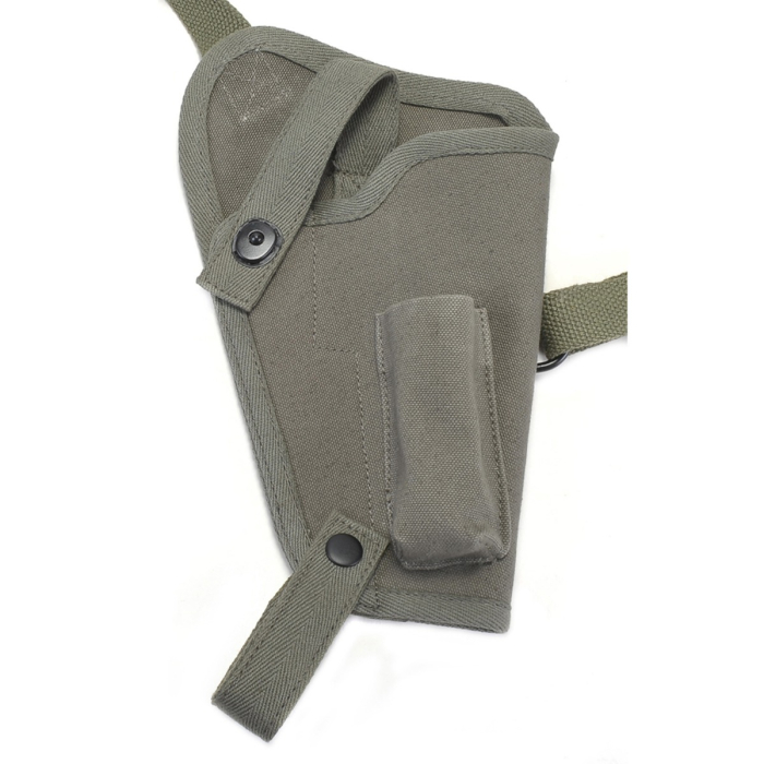 Canvas Shoulder Holster With Mag Pouch