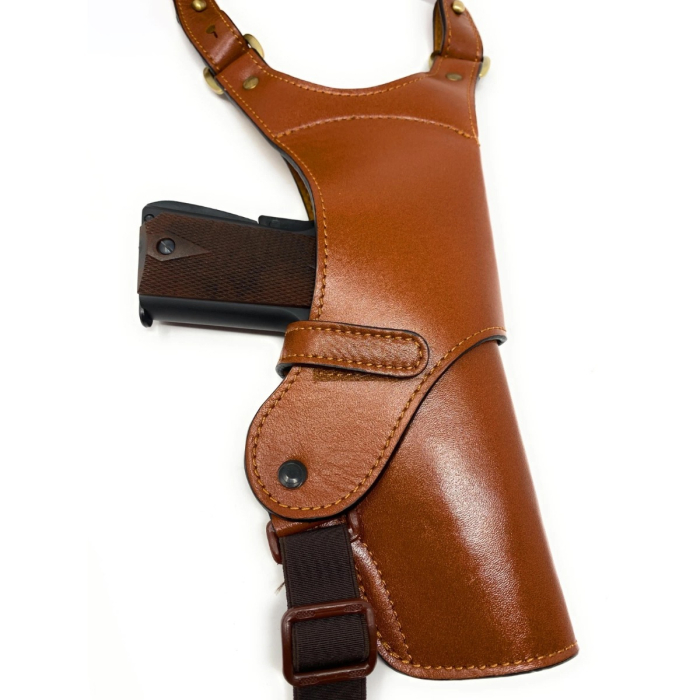 Cardini Leather Vertical Shoulder Holster