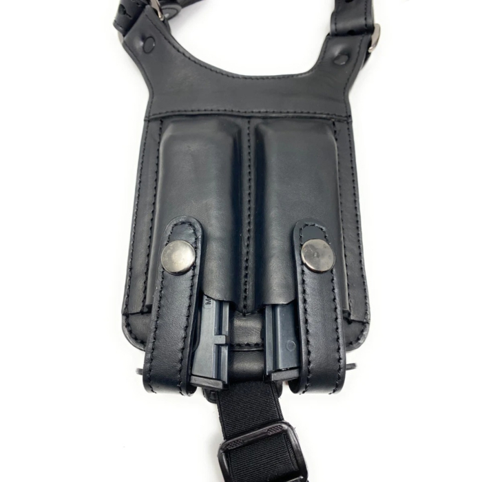 Cardini Leather Shoulder Holster for Glock and Springfield XD
