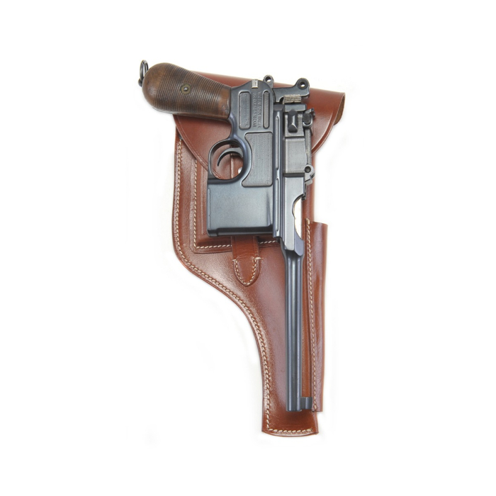 Classic European Leather Flap Holster