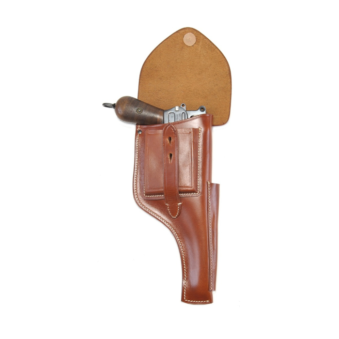 Classic European Leather Flap Holster
