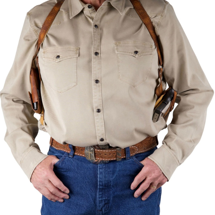 Classic Leather Shoulder Holster System