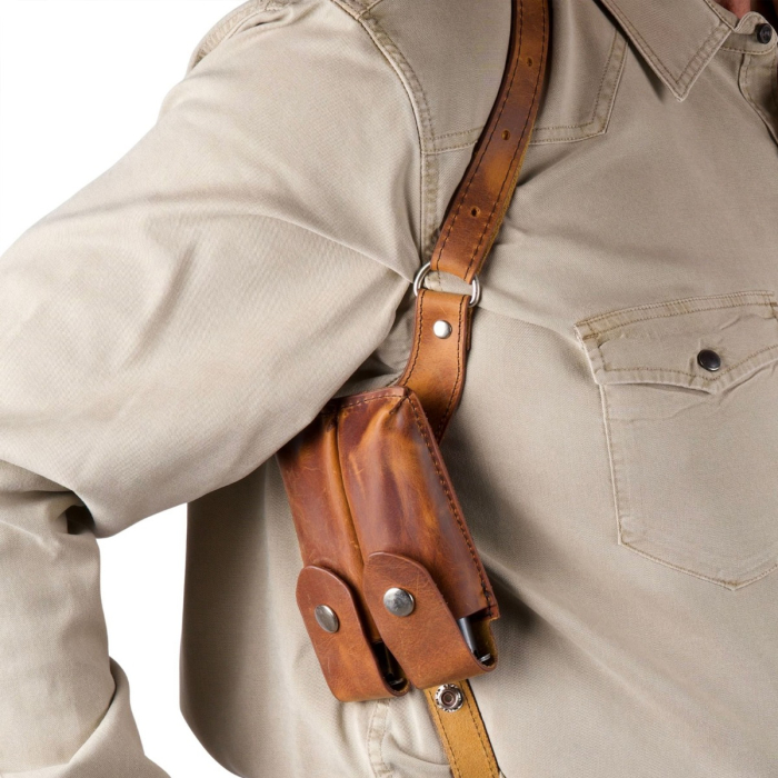 Classic Leather Shoulder Holster System