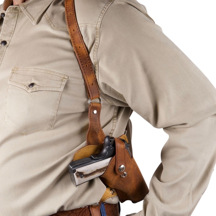 Classic Leather Shoulder Holster System