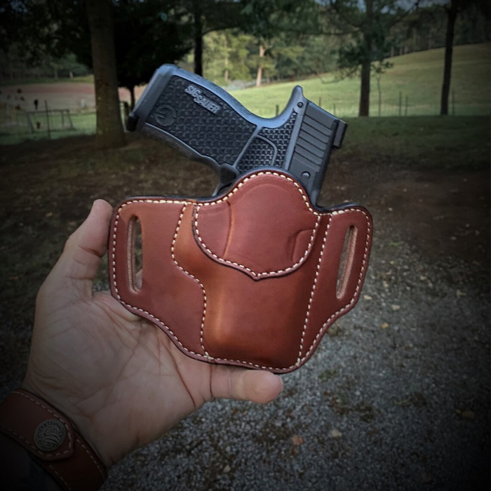 Brown OWB Classic Belt Slide Holster