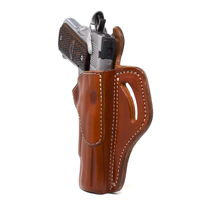 Classic Brown Leather 1911 OWB Holster
