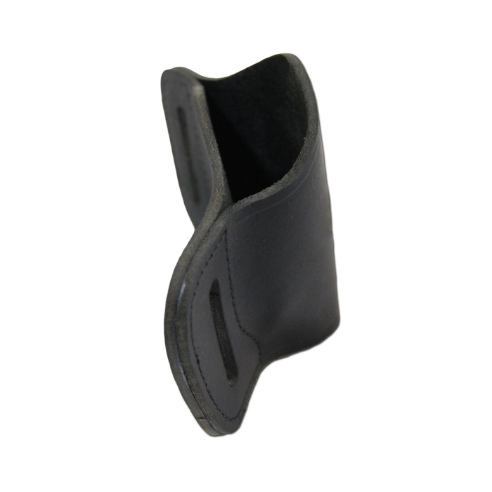 Compact Leather OWB Belt Slide Holster