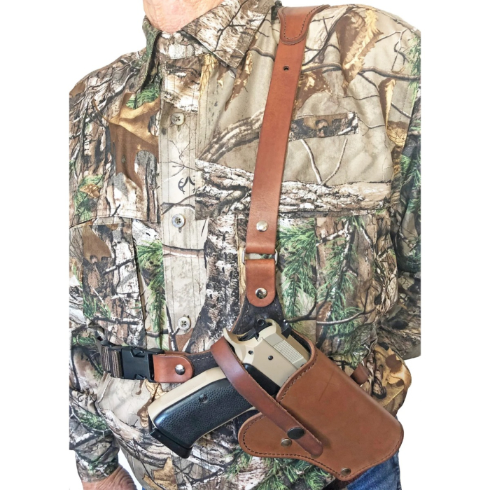 Leather Sportsman Chest Holster