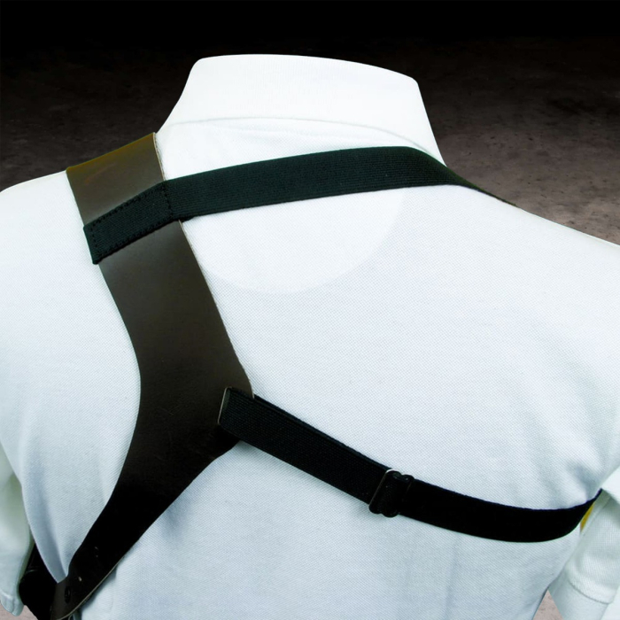 Dark Brown Leather Detective Shoulder Holster