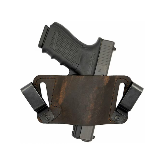 Distressed Brown Leather IWB Holster Ambidextrous