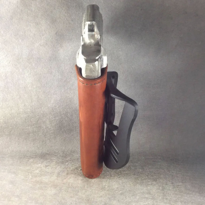 ETW 1911 Full-Size Brow Leather Paddle Holster – Custom 