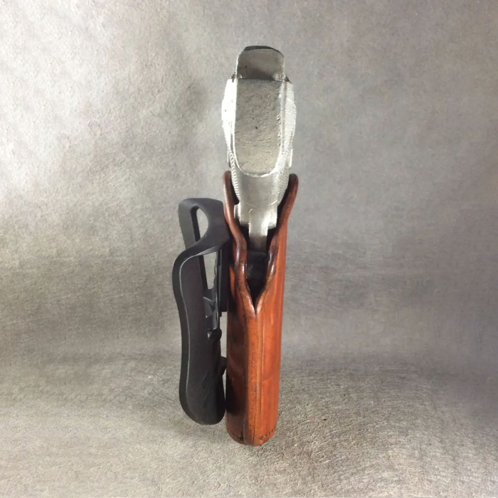 ETW 1911 Full-Size Brow Leather Paddle Holster – Custom 