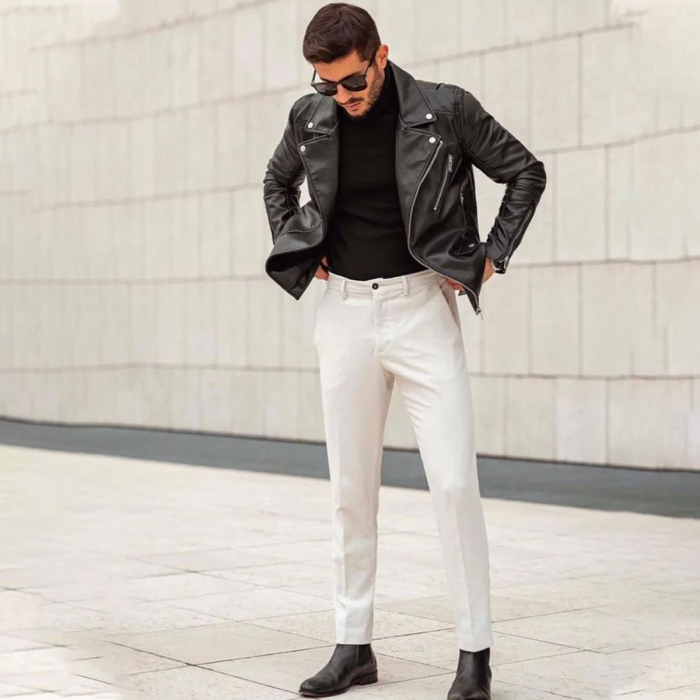 Men’s Faux Leather Jackets