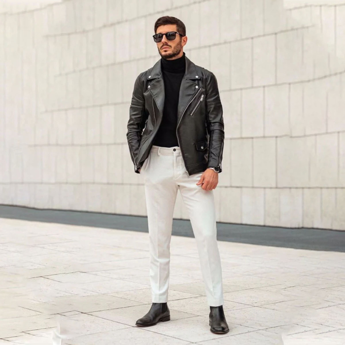 Men’s Faux Leather Jackets