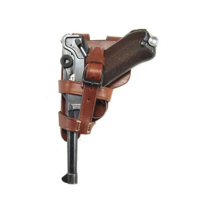 Paratrooper Pattern Leather Holster