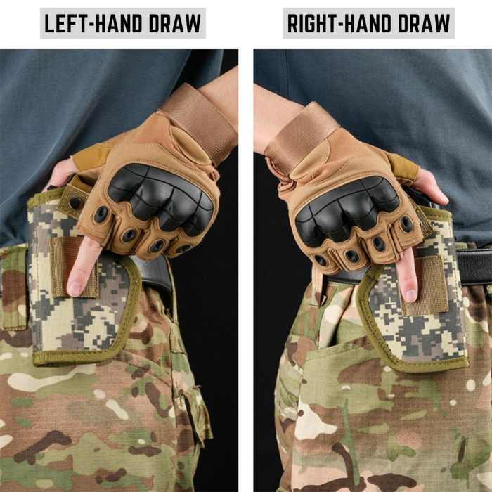 Green Digital Camouflage Nylon IWB OWB Holster