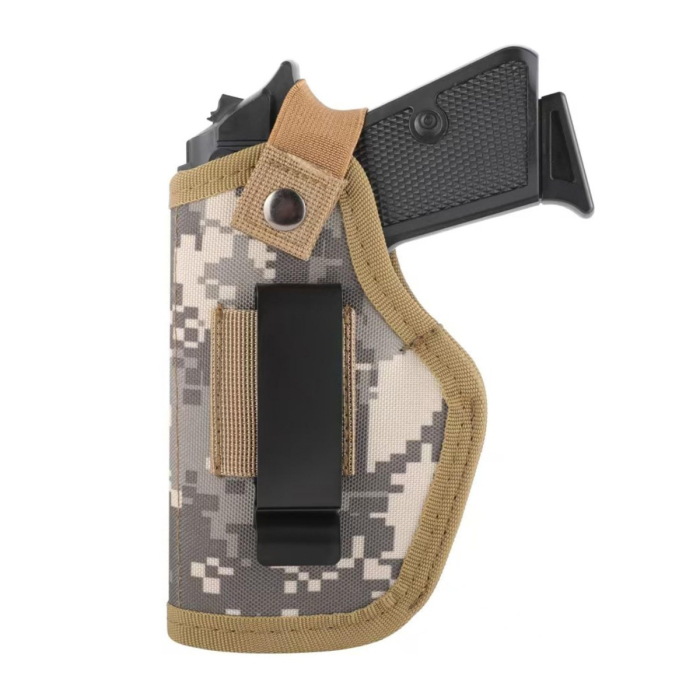 Green Digital Camouflage Nylon IWB OWB Holster