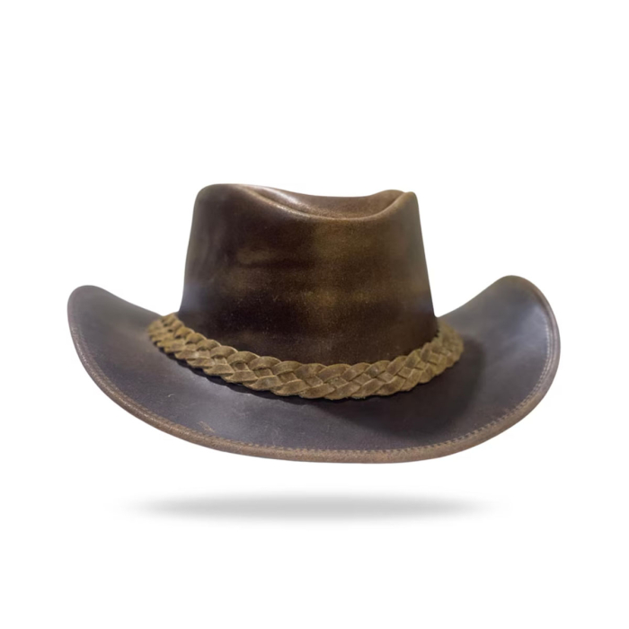 Personalized Foldable Leather Cowboy Hat