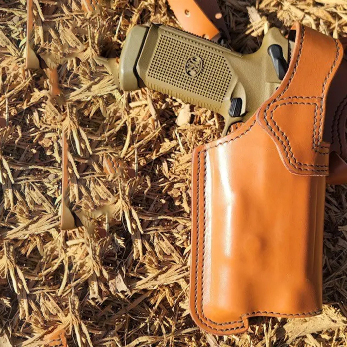 Leather Alaska Style Chest Holster