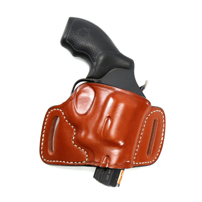J Frame Skeleton OWB Leather Holster