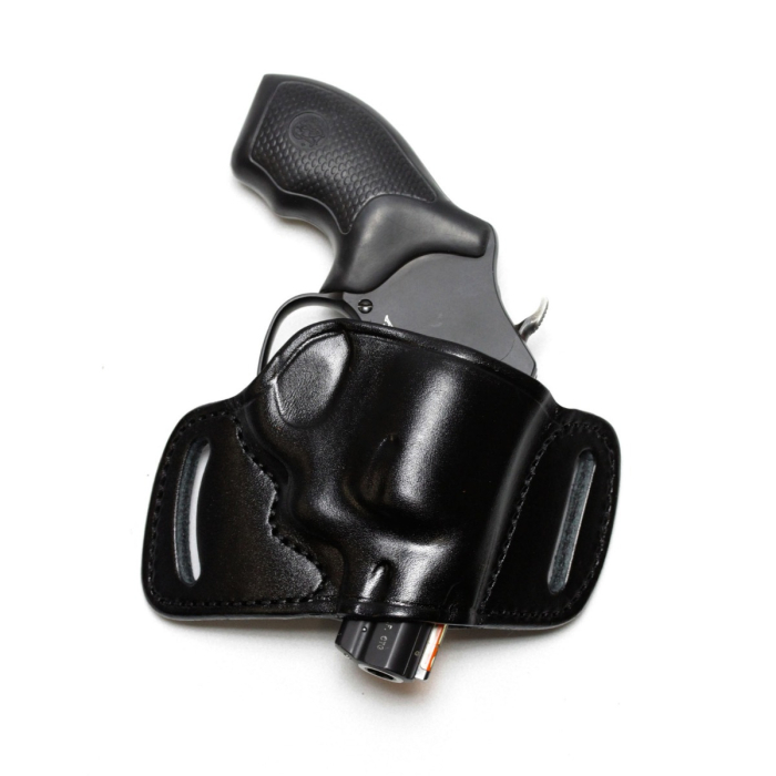 J Frame Skeleton OWB Leather Holster