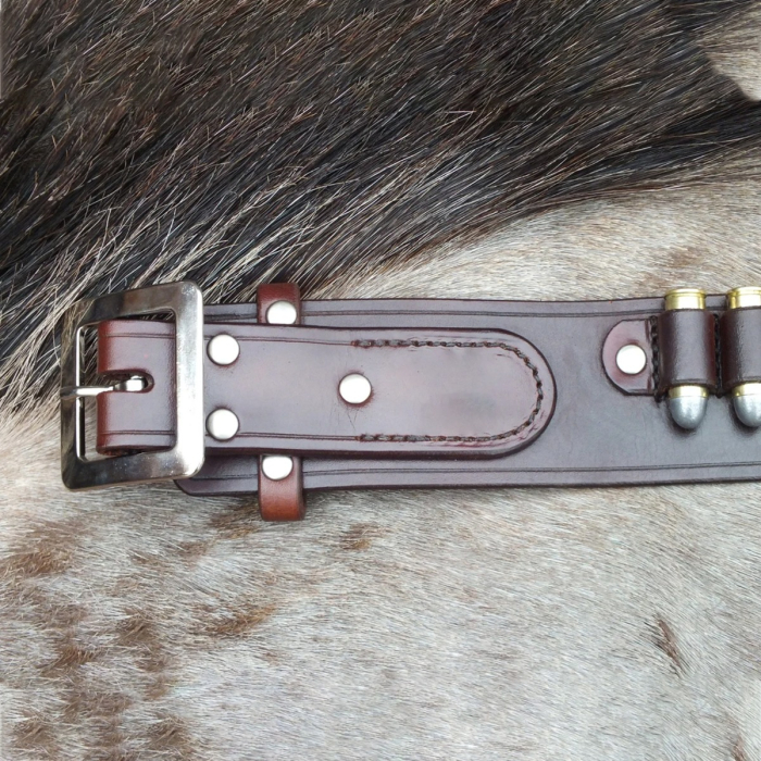 El Dorado Western Gunfighter Rig – John Wayne Style Holster & Cartridge Belt