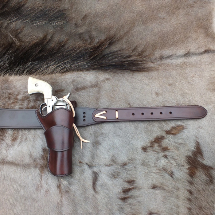 El Dorado Western Gunfighter Rig – John Wayne Style Holster & Cartridge Belt