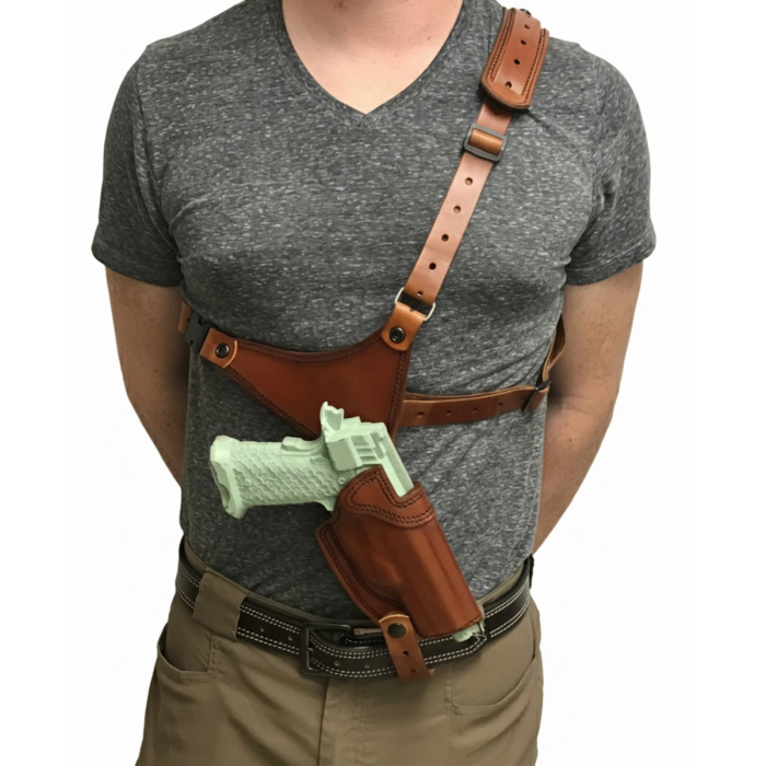 Leather Alaska Style Chest Holster