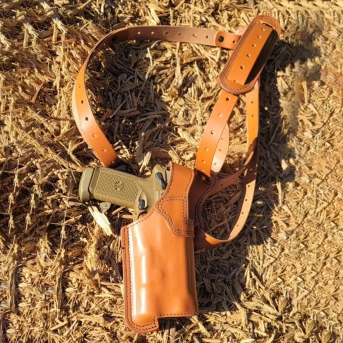 Leather Alaska Style Chest Holster