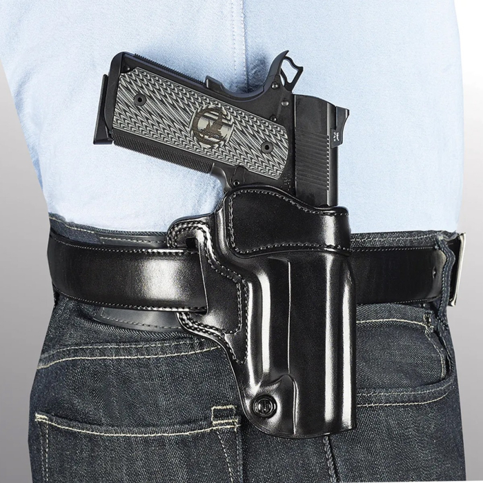 Leather Avenger Belt Carry Holster